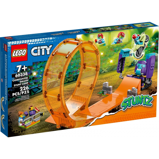 LEGO CITY Smashing Chimpanzee Stunt Loop 2022